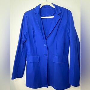 Classic Women's Royal Blue Blazer Jacket